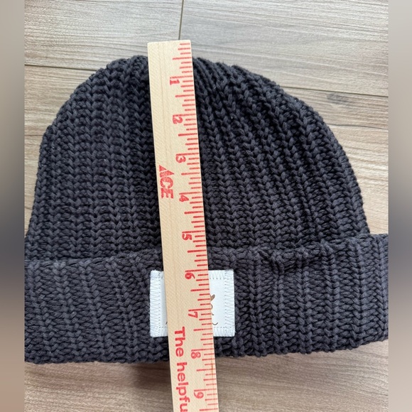 LOVE YOUR MELON Beanie Hat Cuffed Style Cotton Black with White Men’s Women’s - Picture 4 of 11